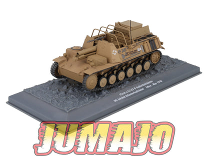 TK46 Tank Altaya IXO 1/43 WW2 : 15 cm s.I.G.33 B Selbstfahrlafette 90 Libya 1942 May
