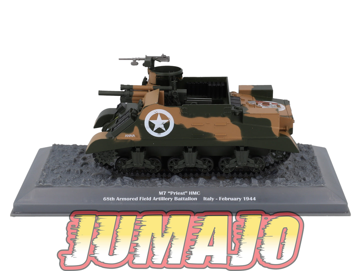 TK48 Tank Altaya IXO 1/43 WW2 : M7 Priest HMC 68th Armored Italy 1944 February