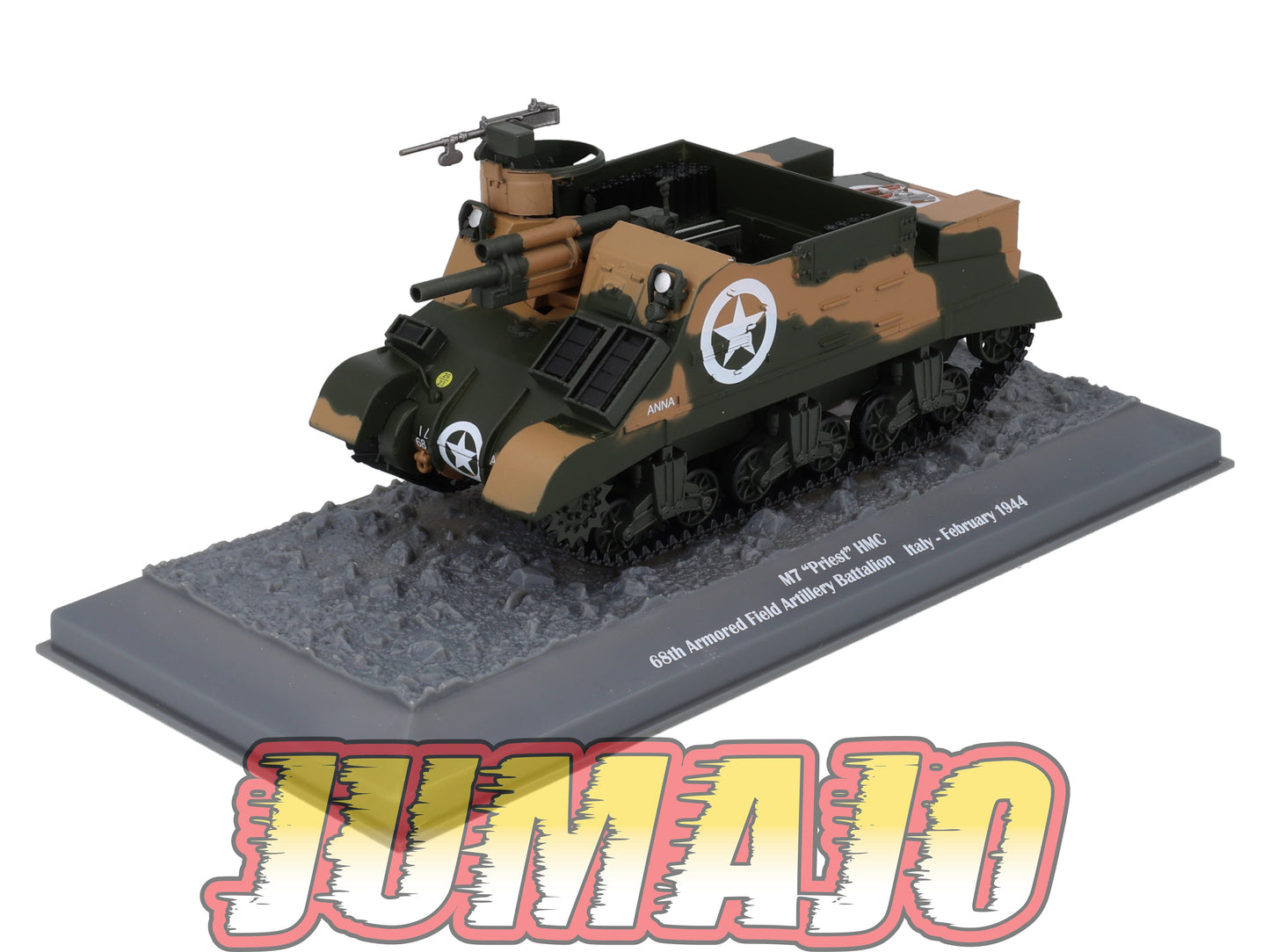 TK48 Tank Altaya IXO 1/43 WW2 : M7 Priest HMC 68th Armored Italy 1944 February
