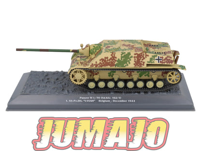 TK51 Tank Altaya IXO 1/43 WW2 : Panzer IV L/70 SDKFZ 162/1 Belgium 1944 December
