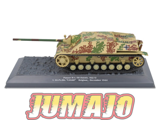 TK51 Tank Altaya IXO 1/43 WW2 : Panzer IV L/70 SDKFZ 162/1 Belgium 1944 December