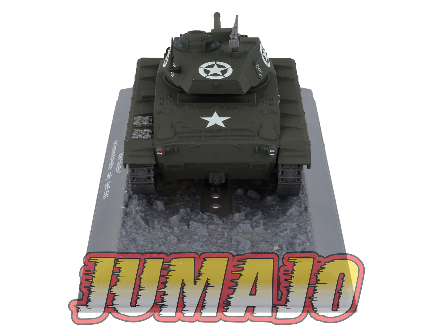 TK53 Tank Altaya IXO 1/43 WW2 : M24 Chaffee 1st Armored Div Italy 1945 April