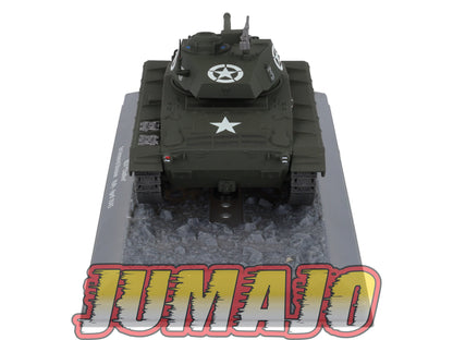 TK53 Tank Altaya IXO 1/43 WW2 : M24 Chaffee 1st Armored Div Italy 1945 April