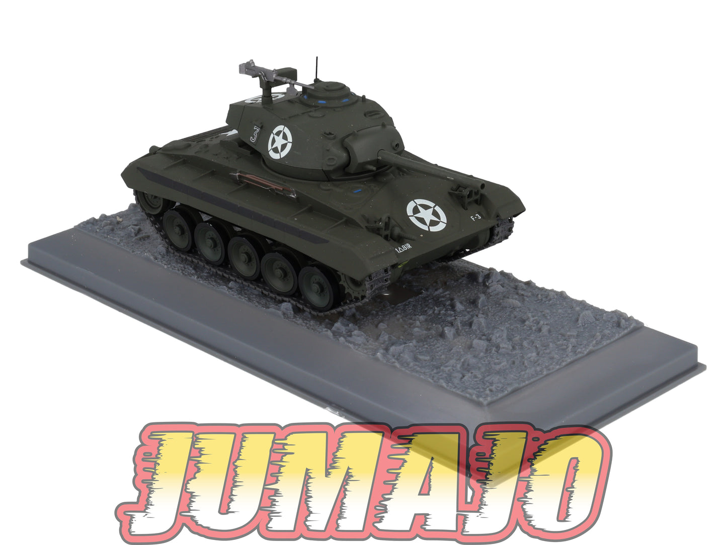 TK53 Tank Altaya IXO 1/43 WW2 : M24 Chaffee 1st Armored Div Italy 1945 April