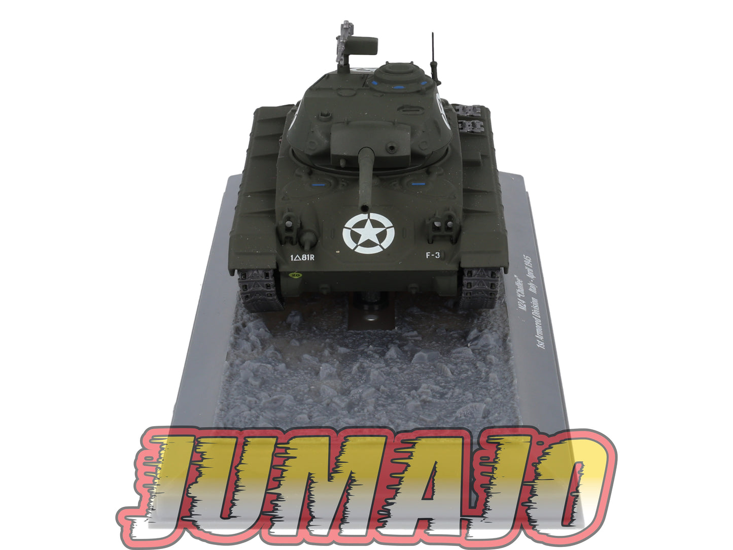 TK53 Tank Altaya IXO 1/43 WW2 : M24 Chaffee 1st Armored Div Italy 1945 April