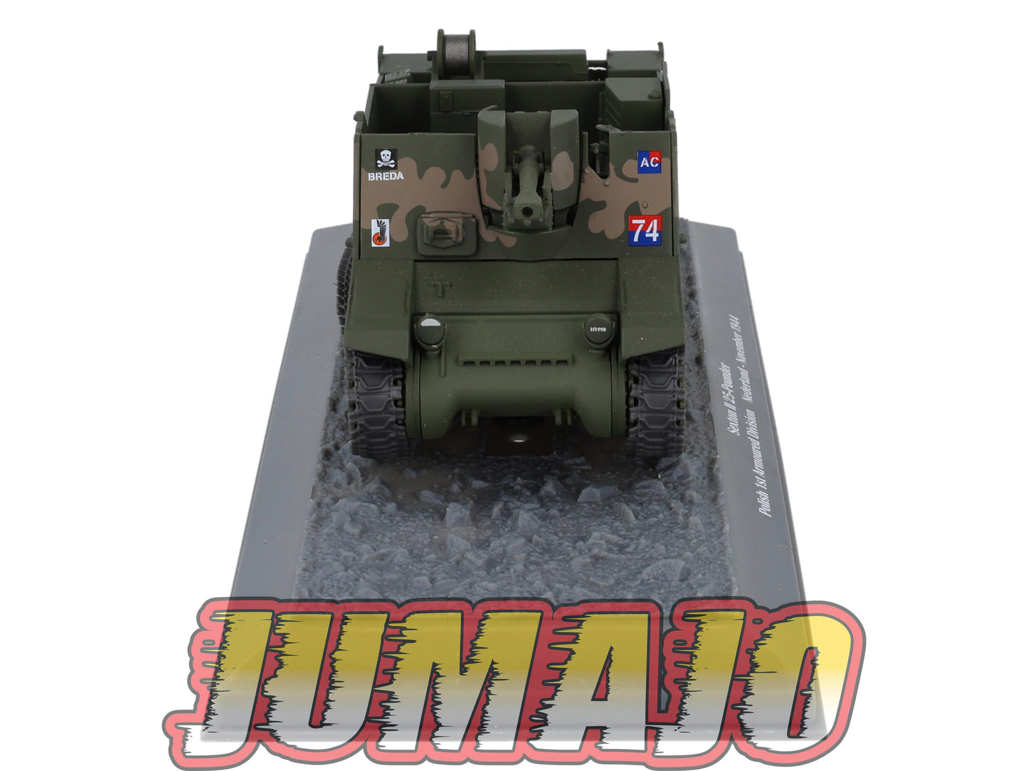 TK54 Tank Altaya IXO 1/43 WW2 : Sexton II 25-pounder Polish Nederland 1944 November