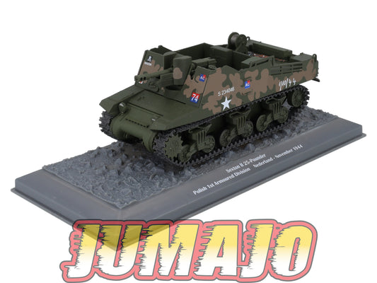 TK54 Tank Altaya IXO 1/43 WW2 : Sexton II 25-pounder Polish Nederland 1944 November