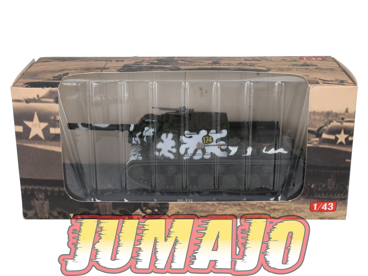 TK56 Tank Altaya IXO 1/43 WW2 : ISU-152 RKKA East Prussia January 1944