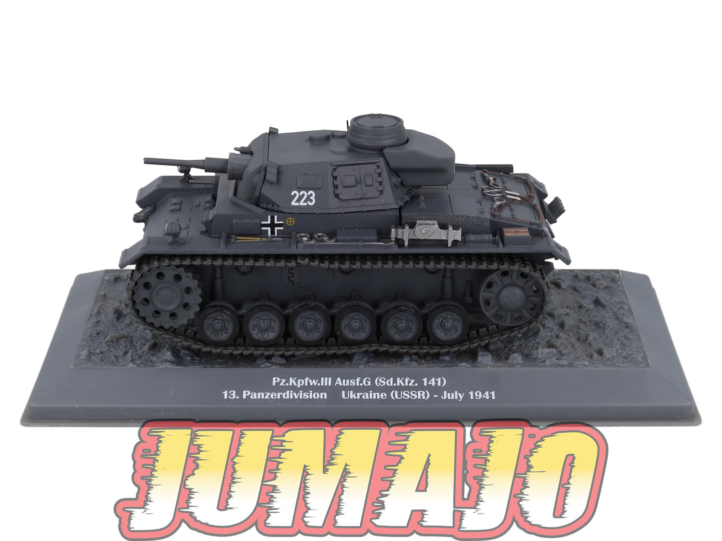 TK57 Tank Altaya IXO 1/43 WW2 : pz.Kpfw.III 13. Panzerdivision USSR Ukraine 1941 July