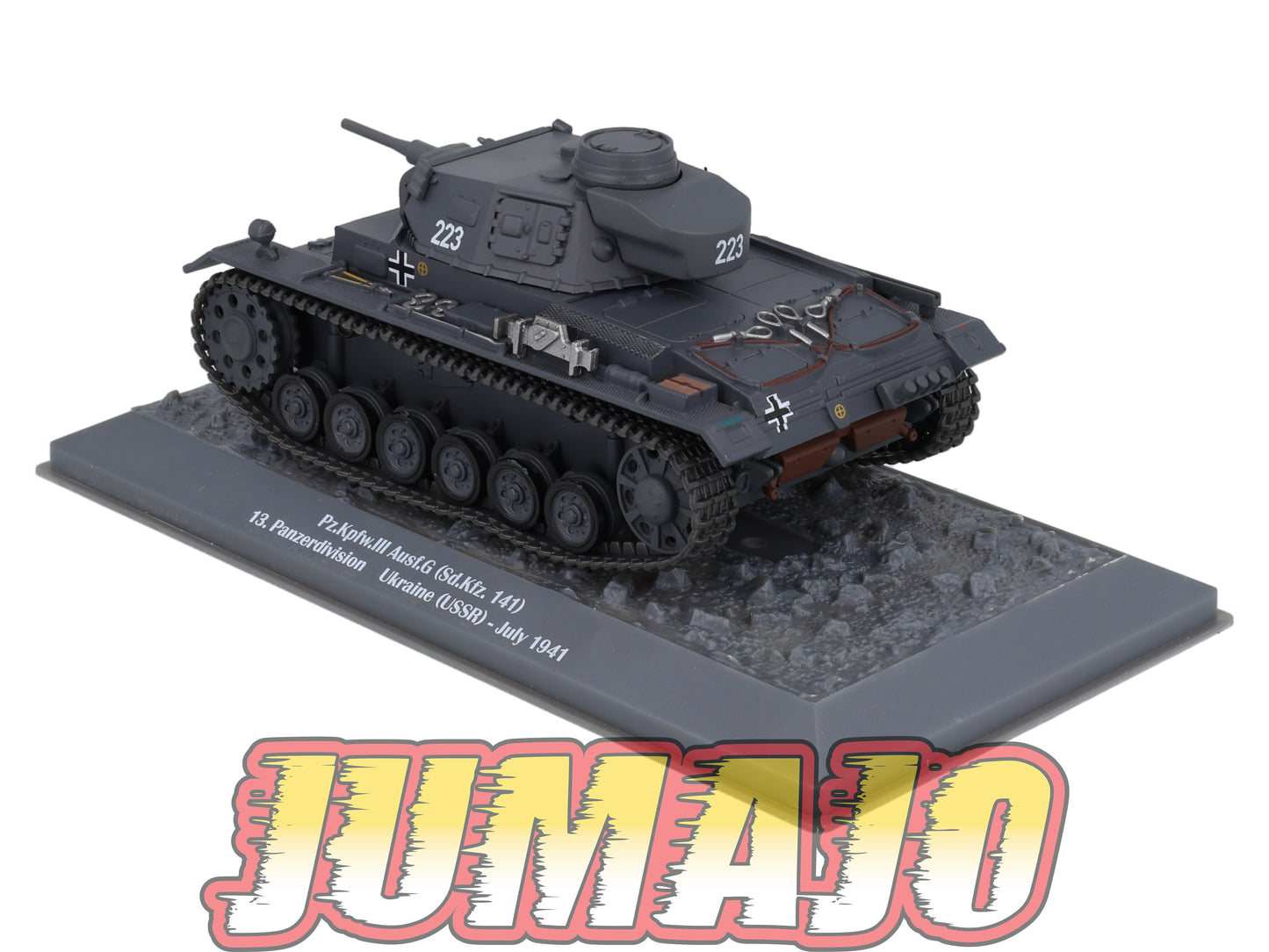 TK57 Tank Altaya IXO 1/43 WW2 : pz.Kpfw.III 13. Panzerdivision USSR Ukraine 1941 July