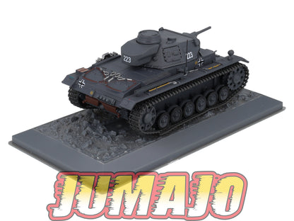 TK57 Tank Altaya IXO 1/43 WW2 : pz.Kpfw.III 13. Panzerdivision USSR Ukraine 1941 July
