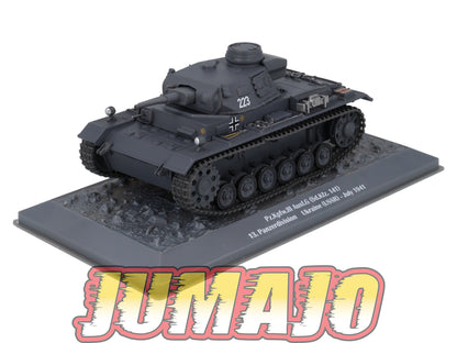 TK57 Tank Altaya IXO 1/43 WW2 : pz.Kpfw.III 13. Panzerdivision USSR Ukraine 1941 July