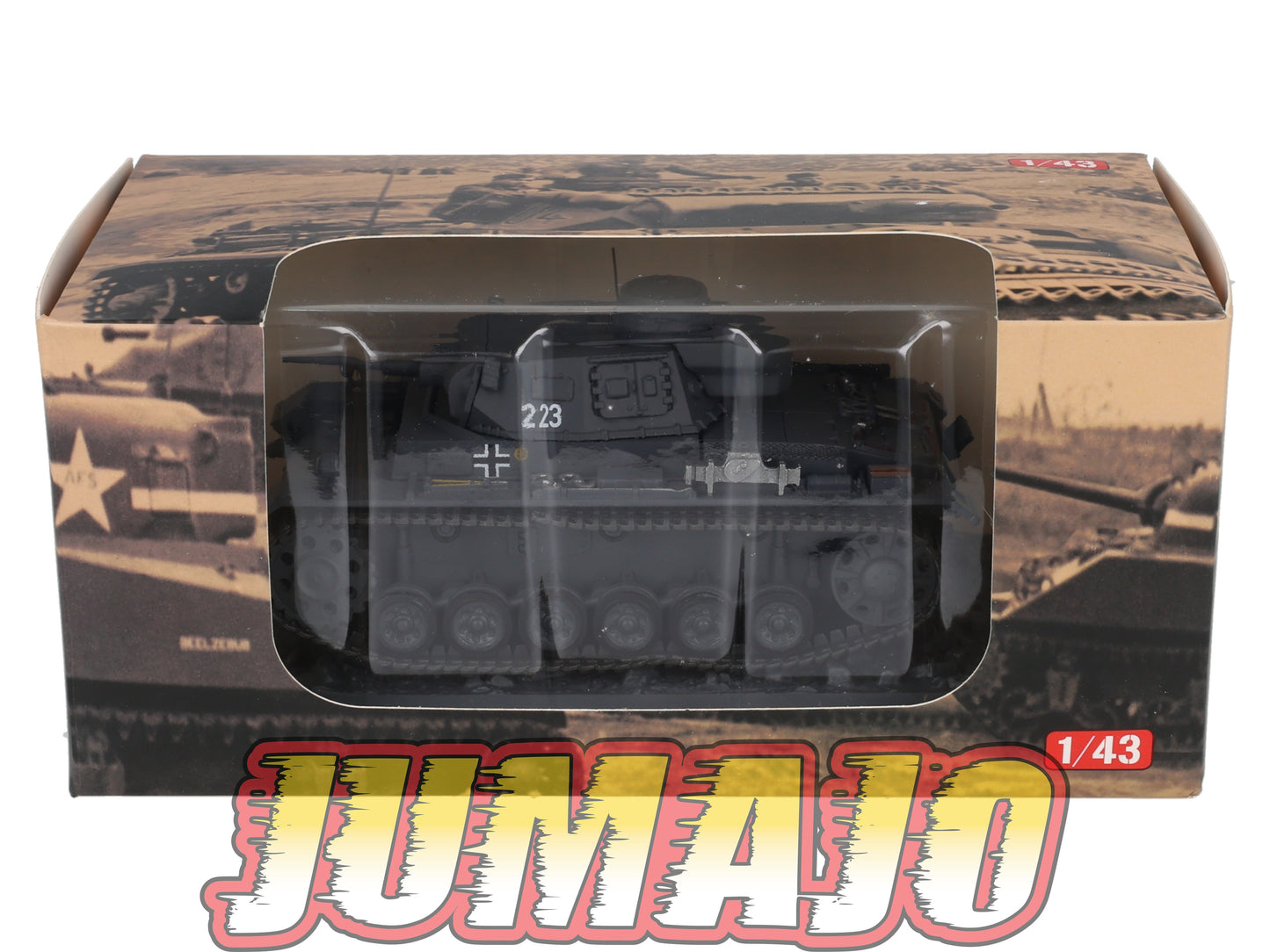 TK57 Tank Altaya IXO 1/43 WW2 : pz.Kpfw.III 13. Panzerdivision USSR Ukraine 1941 July