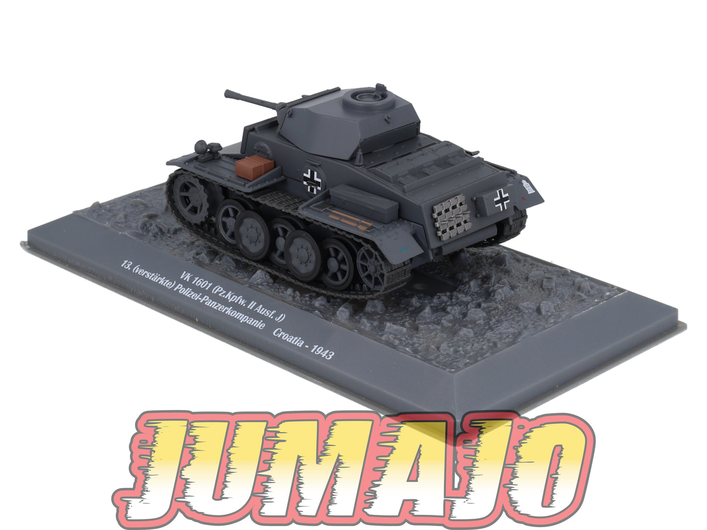 TK58 Tank Altaya IXO 1/43 WW2 : VK 1601 Pz.Kpfw. II Polizei Croatia 1943