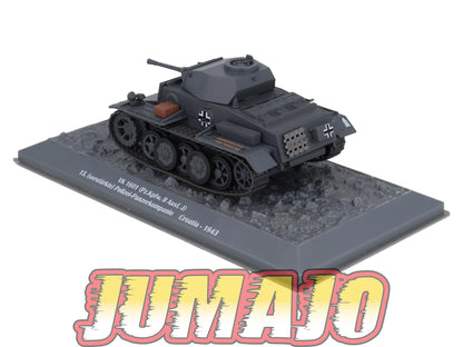 TK58 Tank Altaya IXO 1/43 WW2 : VK 1601 Pz.Kpfw. II Polizei Croatia 1943