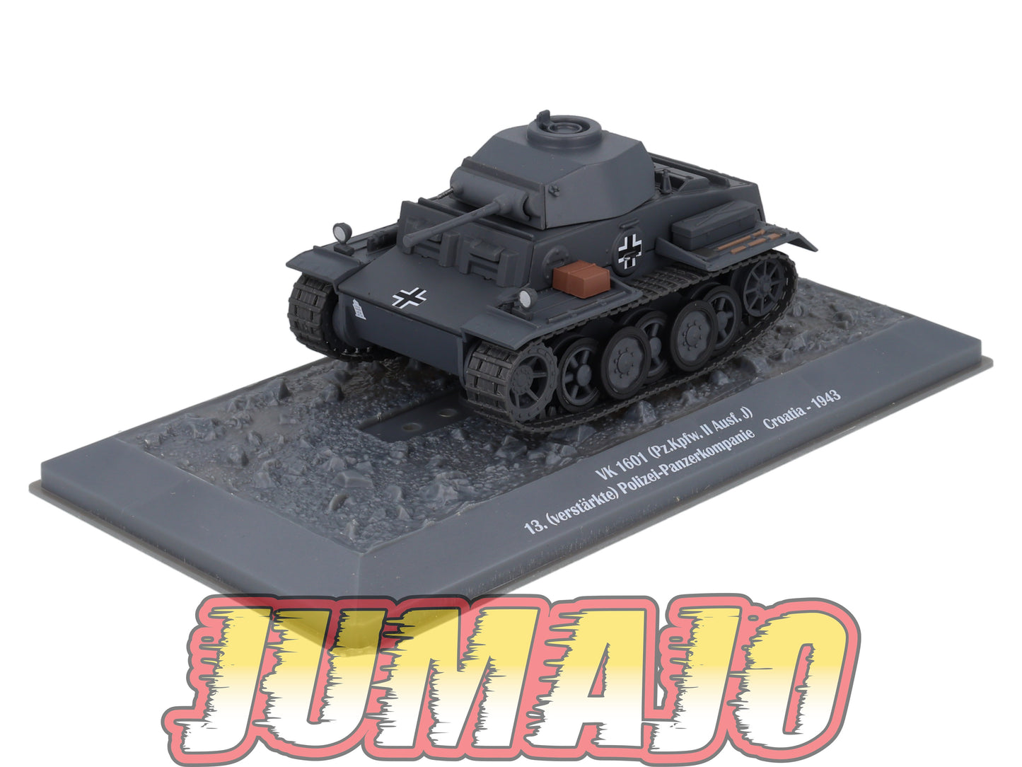 TK58 Tank Altaya IXO 1/43 WW2 : VK 1601 Pz.Kpfw. II Polizei Croatia 1943