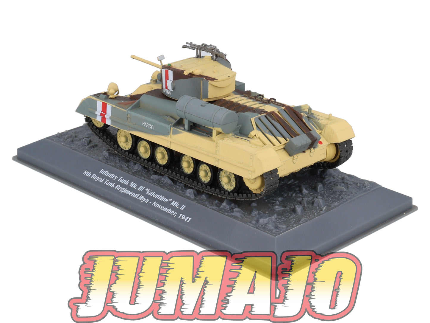 TK59 Tank Altaya IXO 1/43 WW2 : Infantry Tank Mk.III Royal tank Libya 1941 November
