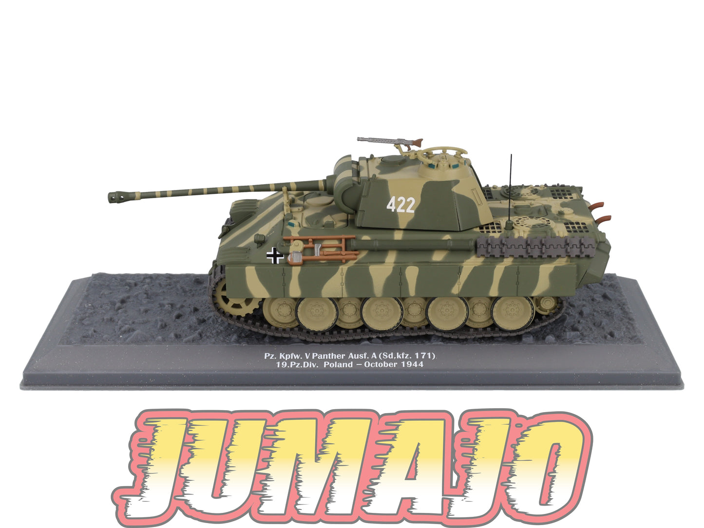 TK5 Tank Altaya IXO 1/43 WW2 : Pz Kpfw V Panther Ausf.A Poland 1944 October