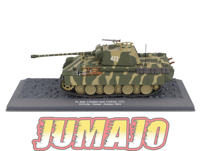 TK5 Tank Altaya IXO 1/43 WW2 : Pz Kpfw V Panther Ausf.A Poland 1944 October