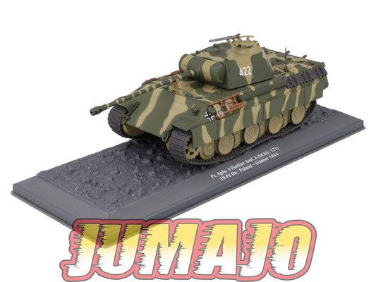 TK5 Tank Altaya IXO 1/43 WW2 : Pz Kpfw V Panther Ausf.A Poland 1944 October