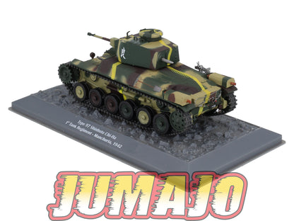 TK60 Tank Altaya IXO 1/43 WW2 : Type 97 Shinhoto Chi Ha Manchuria 1942
