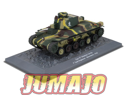 TK60 Tank Altaya IXO 1/43 WW2 : Type 97 Shinhoto Chi Ha Manchuria 1942