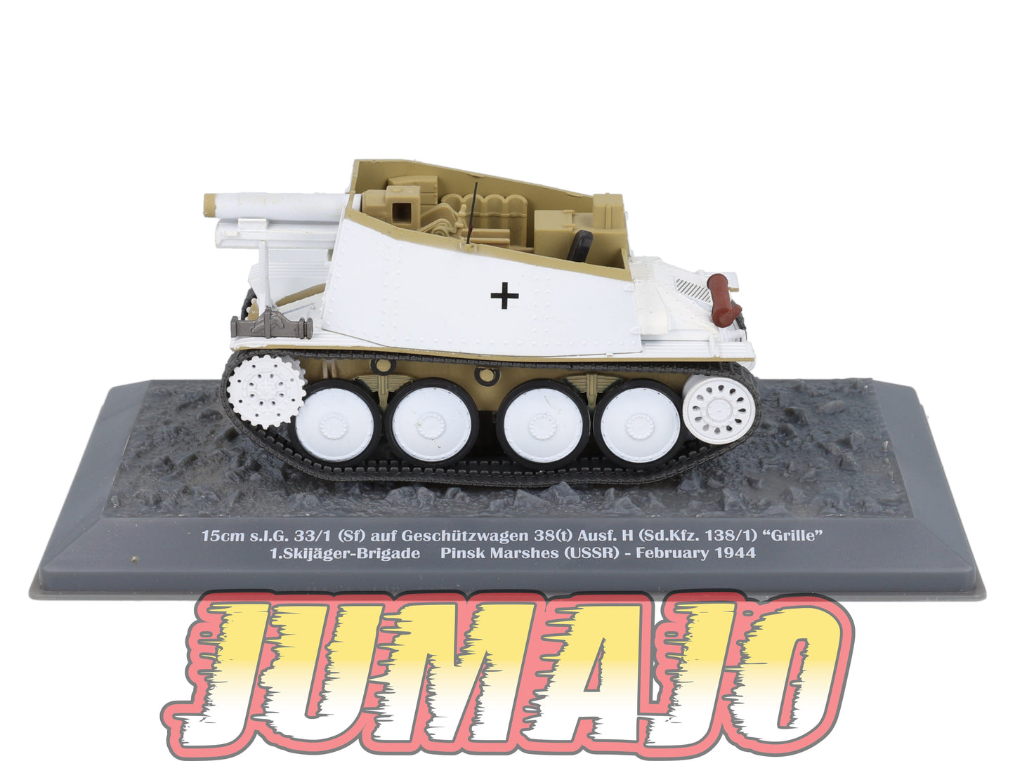 TK61 Tank Altaya IXO 1/43 WW2 : 15cm s.I.G 33/1 Sd.Kfz. 138/1 USSR February 1944