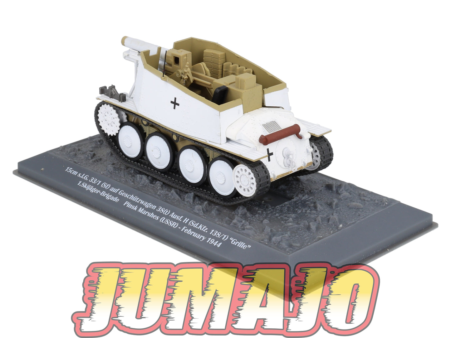 TK61 Tank Altaya IXO 1/43 WW2 : 15cm s.I.G 33/1 Sd.Kfz. 138/1 USSR February 1944