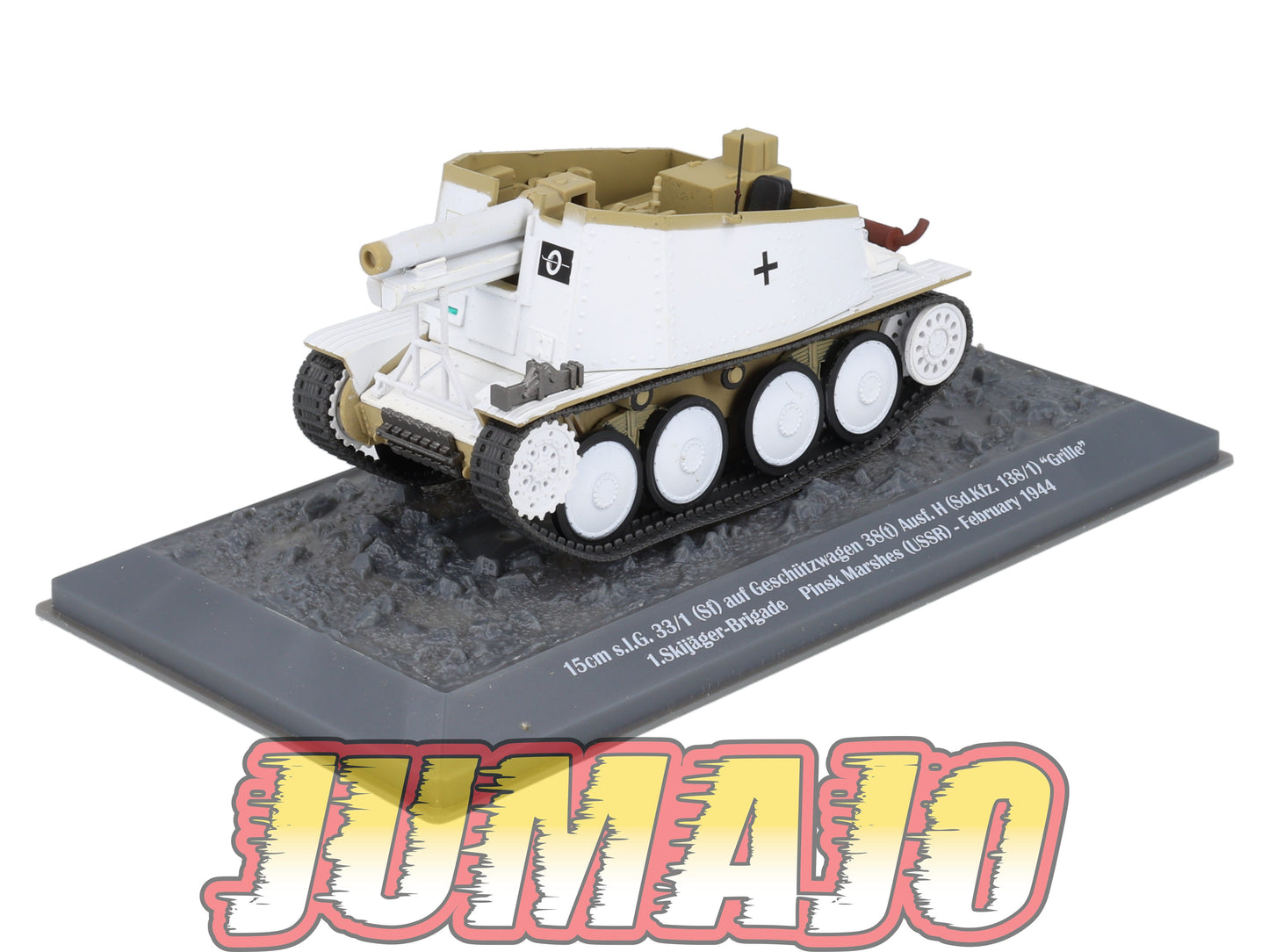 TK61 Tank Altaya IXO 1/43 WW2 : 15cm s.I.G 33/1 Sd.Kfz. 138/1 USSR February 1944