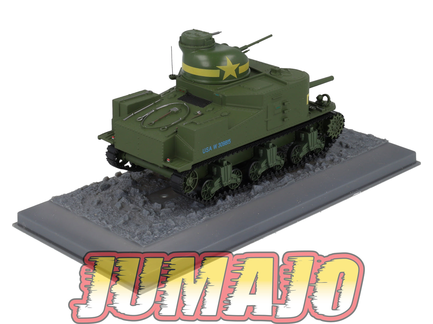 TK62 Tank Altaya IXO 1/43 WW2 : M3 Medium tank Souk El Khemis Tunisia 1942 December