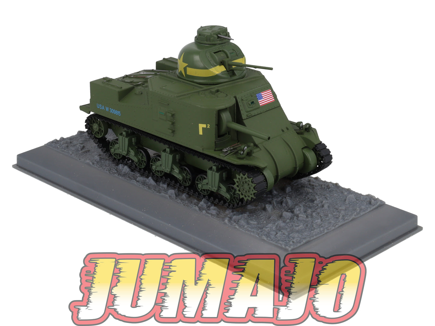 TK62 Tank Altaya IXO 1/43 WW2 : M3 Medium tank Souk El Khemis Tunisia 1942 December