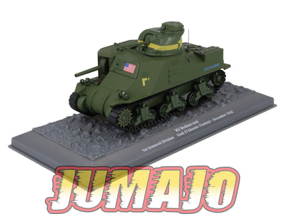 TK62 Tank Altaya IXO 1/43 WW2 : M3 Medium tank Souk El Khemis Tunisia 1942 December