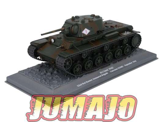 TK64 Tank Altaya IXO 1/43 WW2 : KV-I Caucasus USSR 1942 September