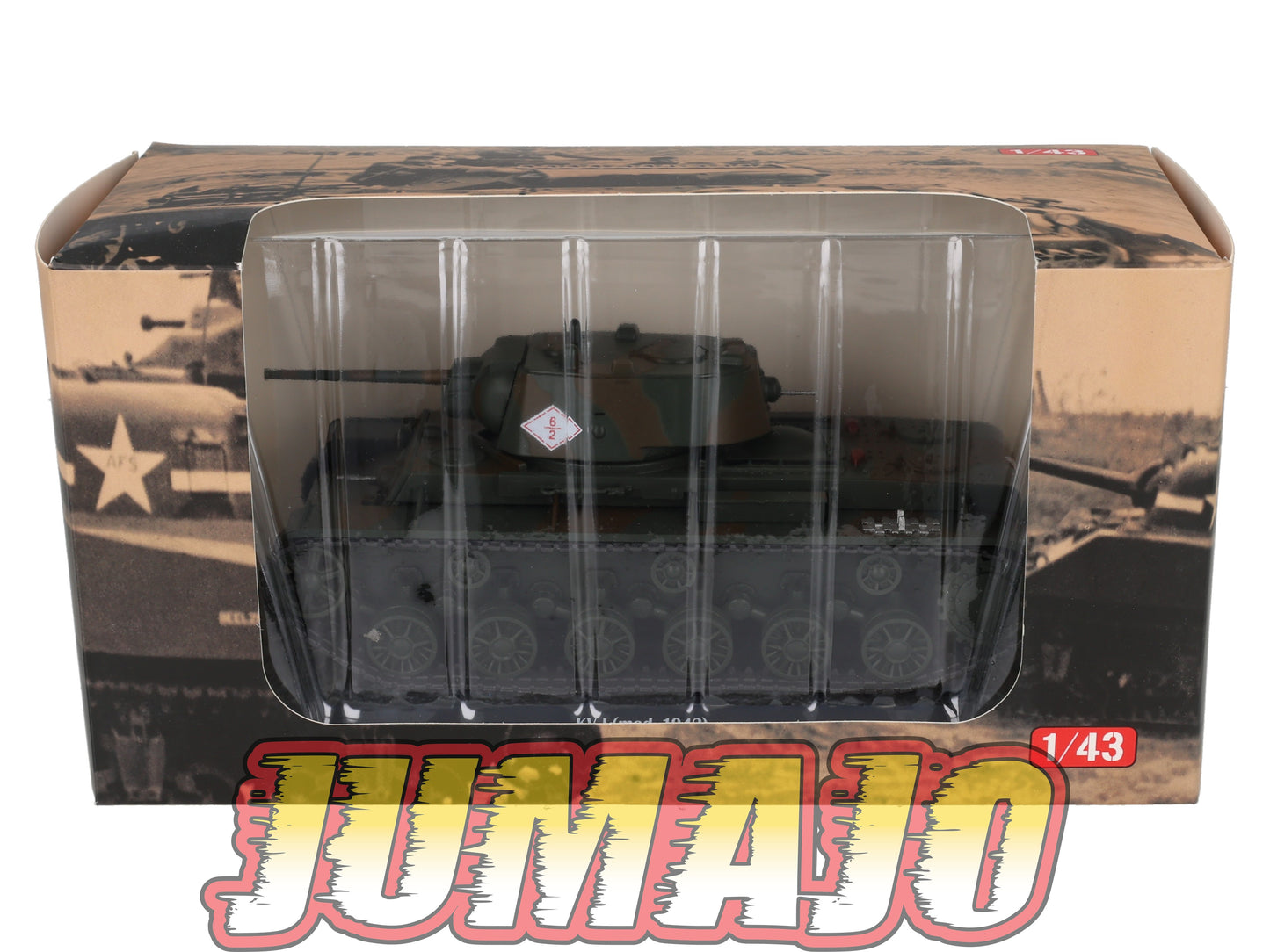 TK64 Tank Altaya IXO 1/43 WW2 : KV-I Caucasus USSR 1942 September