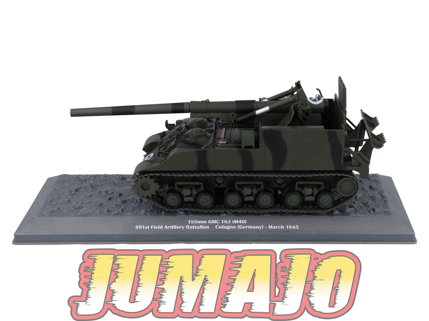 TK66 Tank Altaya IXO 1/43 WW2 : 155mm GMC T83 M40 Cologne 1945 March