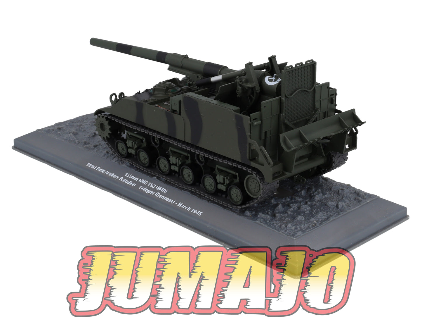 TK66 Tank Altaya IXO 1/43 WW2 : 155mm GMC T83 M40 Cologne 1945 March