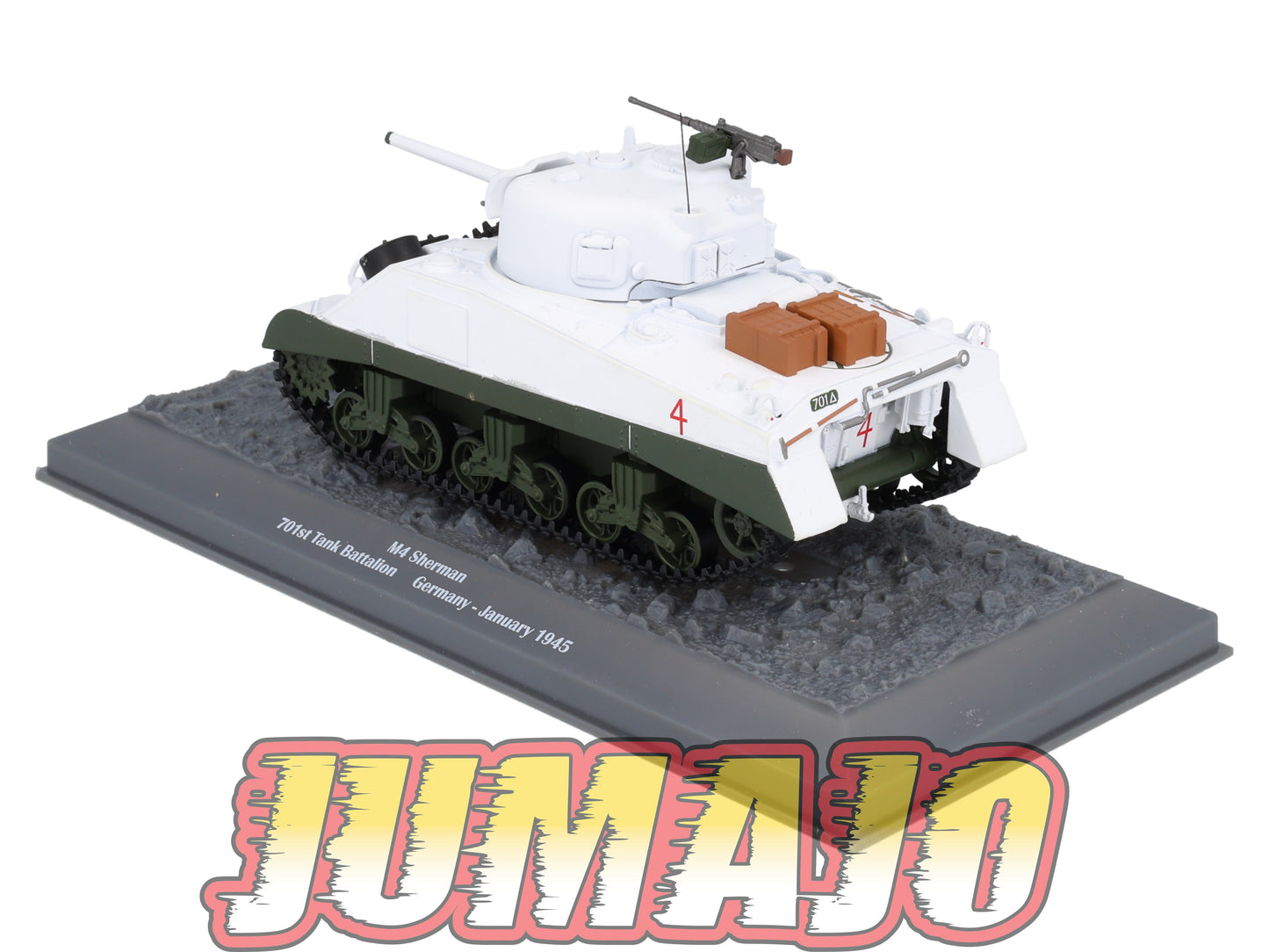 TK68 Tank Altaya IXO 1/43 WW2 : M4 Sherman 701st Tank Germany 1945 January