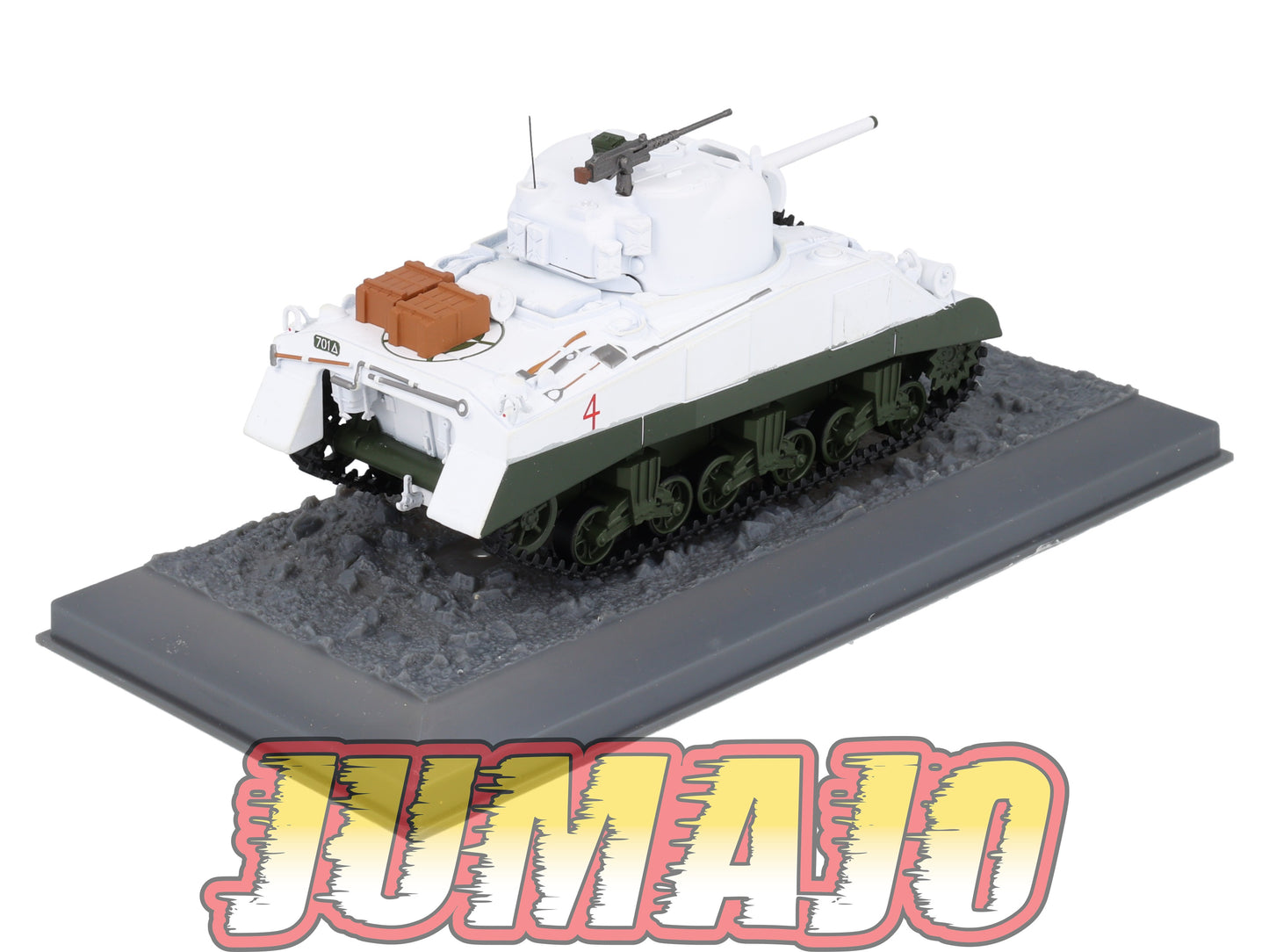 TK68 Tank Altaya IXO 1/43 WW2 : M4 Sherman 701st Tank Germany 1945 January