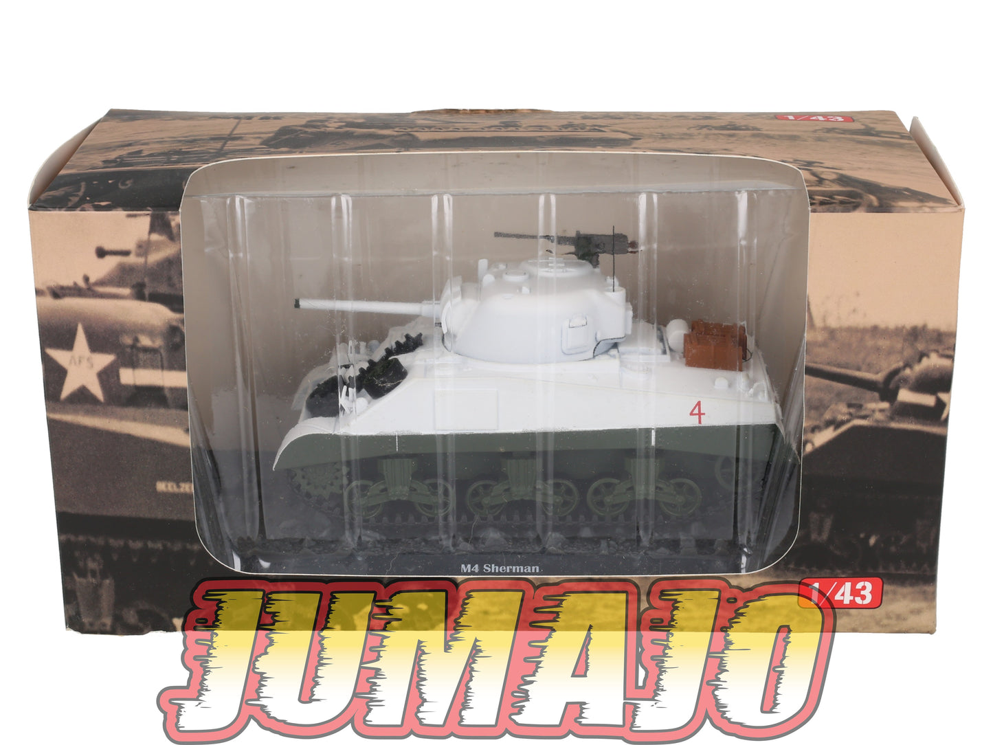 TK68 Tank Altaya IXO 1/43 WW2 : M4 Sherman 701st Tank Germany 1945 January