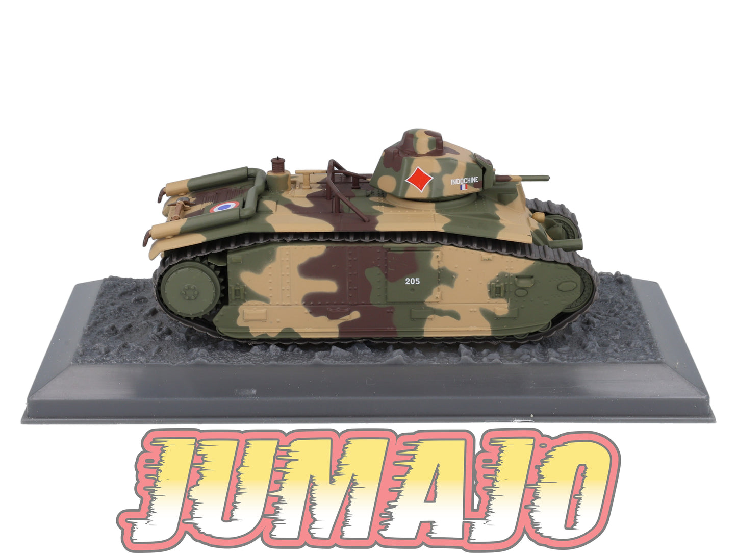 TK6 Tank Altaya IXO 1/43 WW2 : Char B1 Bis Chars de combat France 1940 May
