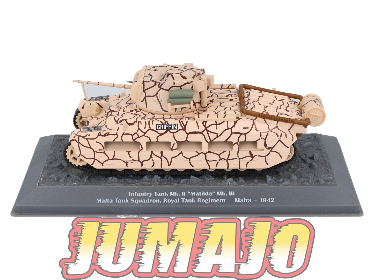 TK70 Tank Altaya IXO 1/43 WW2 : Infantry Tank Mk.II Malta 1942