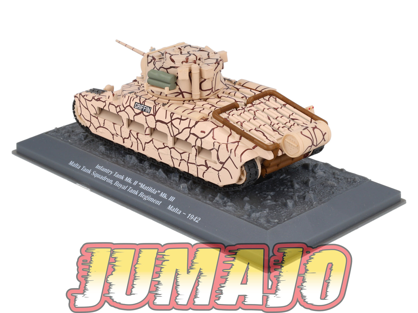 TK70 Tank Altaya IXO 1/43 WW2 : Infantry Tank Mk.II Malta 1942