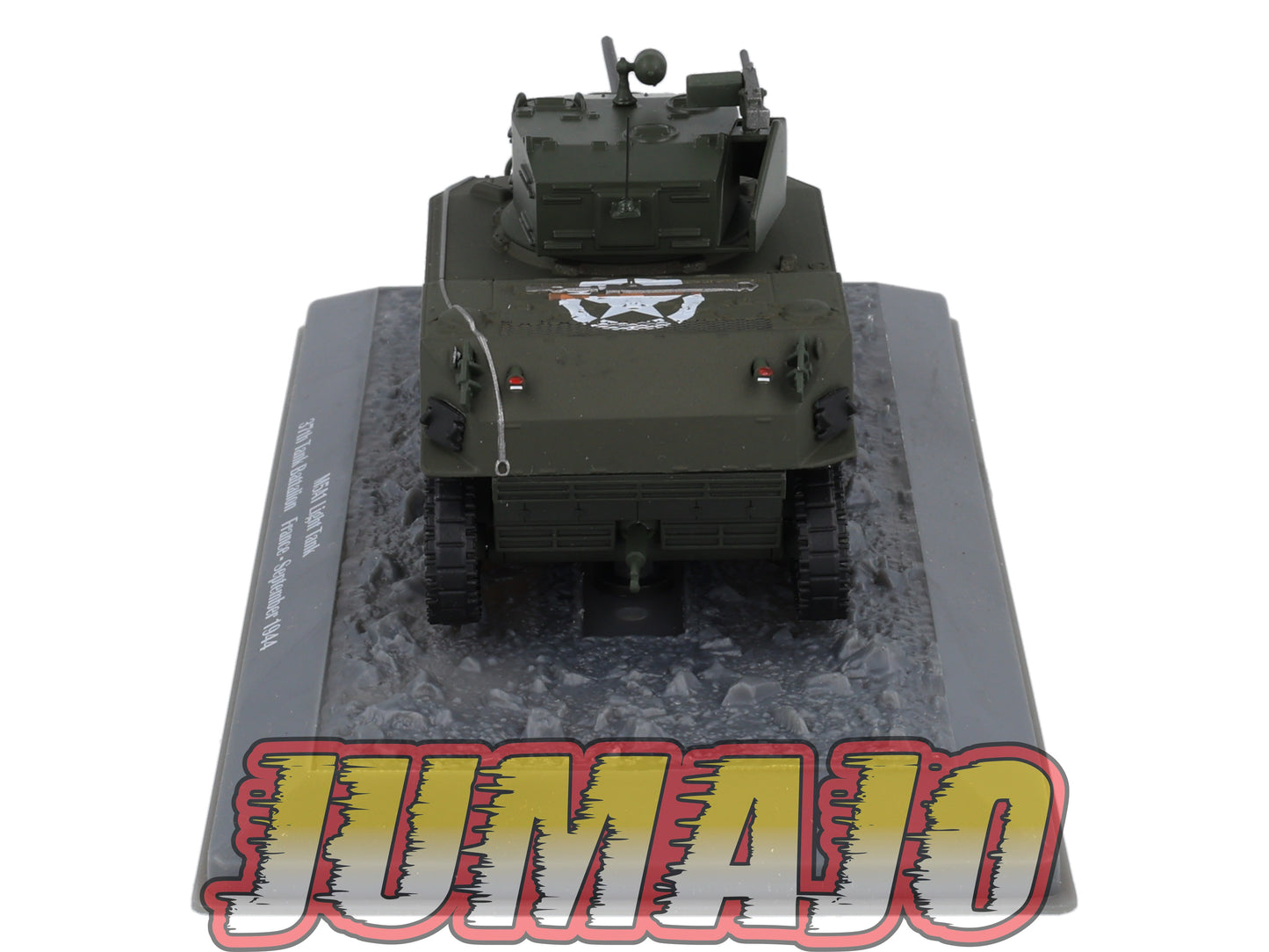 TK72 Tank Altaya IXO 1/43 WW2 : M5A1 Light Tank France 1944 September