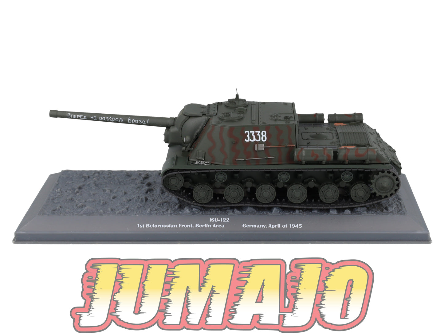 TK73 Tank Altaya IXO 1/43 WW2 : ISU-122 Belorussian Berlin Germany 1945 April