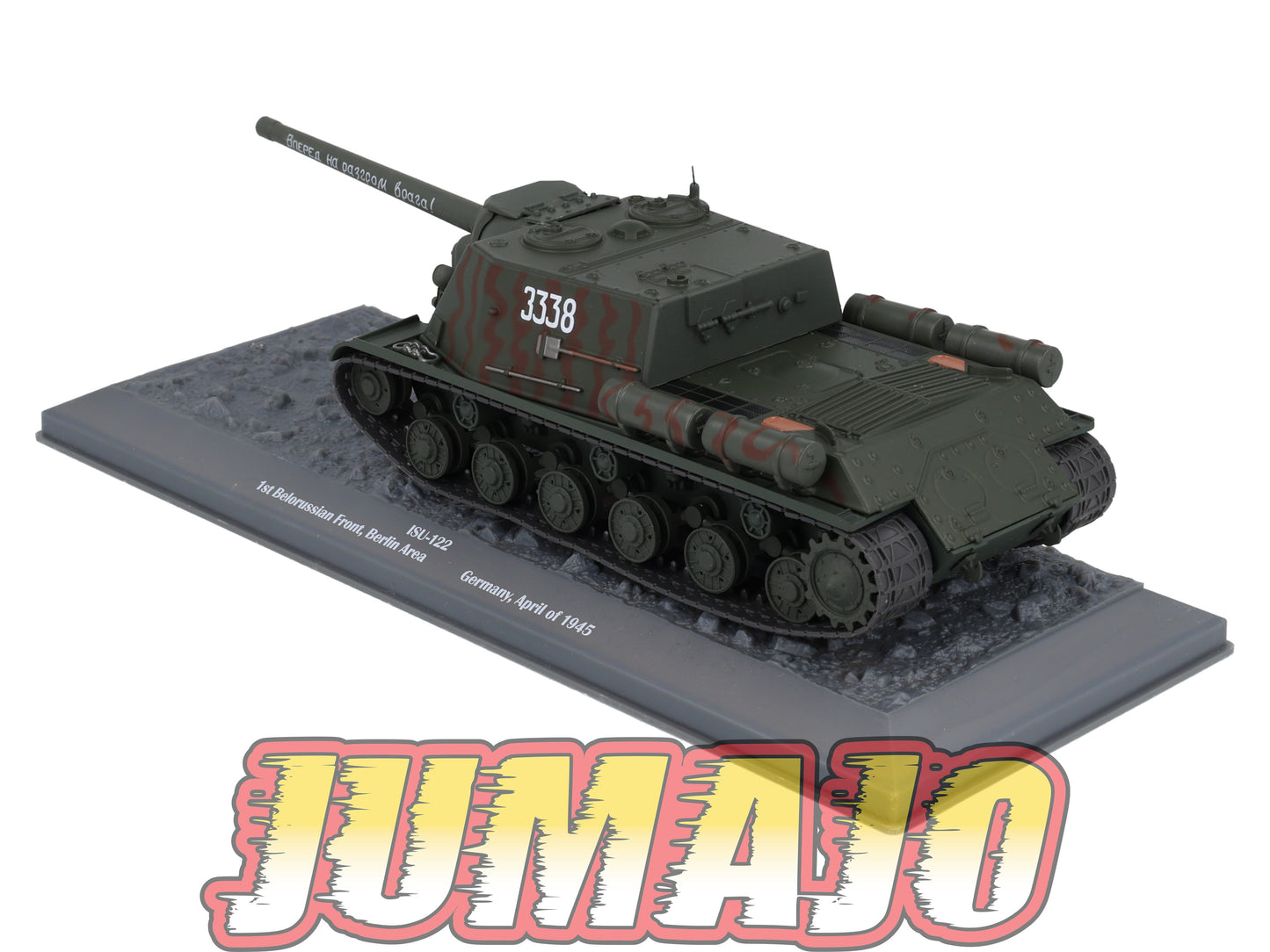 TK73 Tank Altaya IXO 1/43 WW2 : ISU-122 Belorussian Berlin Germany 1945 April