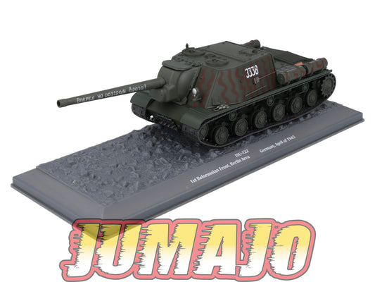 TK73 Tank Altaya IXO 1/43 WW2 : ISU-122 Belorussian Berlin Germany 1945 April