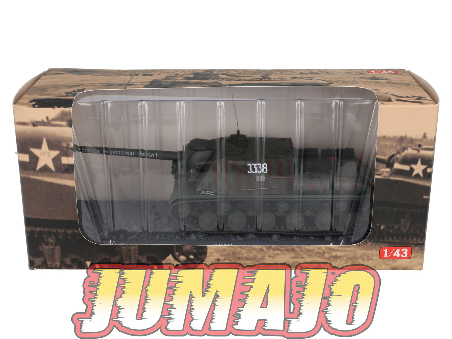 TK73 Tank Altaya IXO 1/43 WW2 : ISU-122 Belorussian Berlin Germany 1945 April