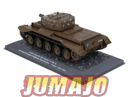 TK74 Tank Altaya IXO 1/43 WW2 : Cruiser Tank Mk.VIII Centaur France 1944 June