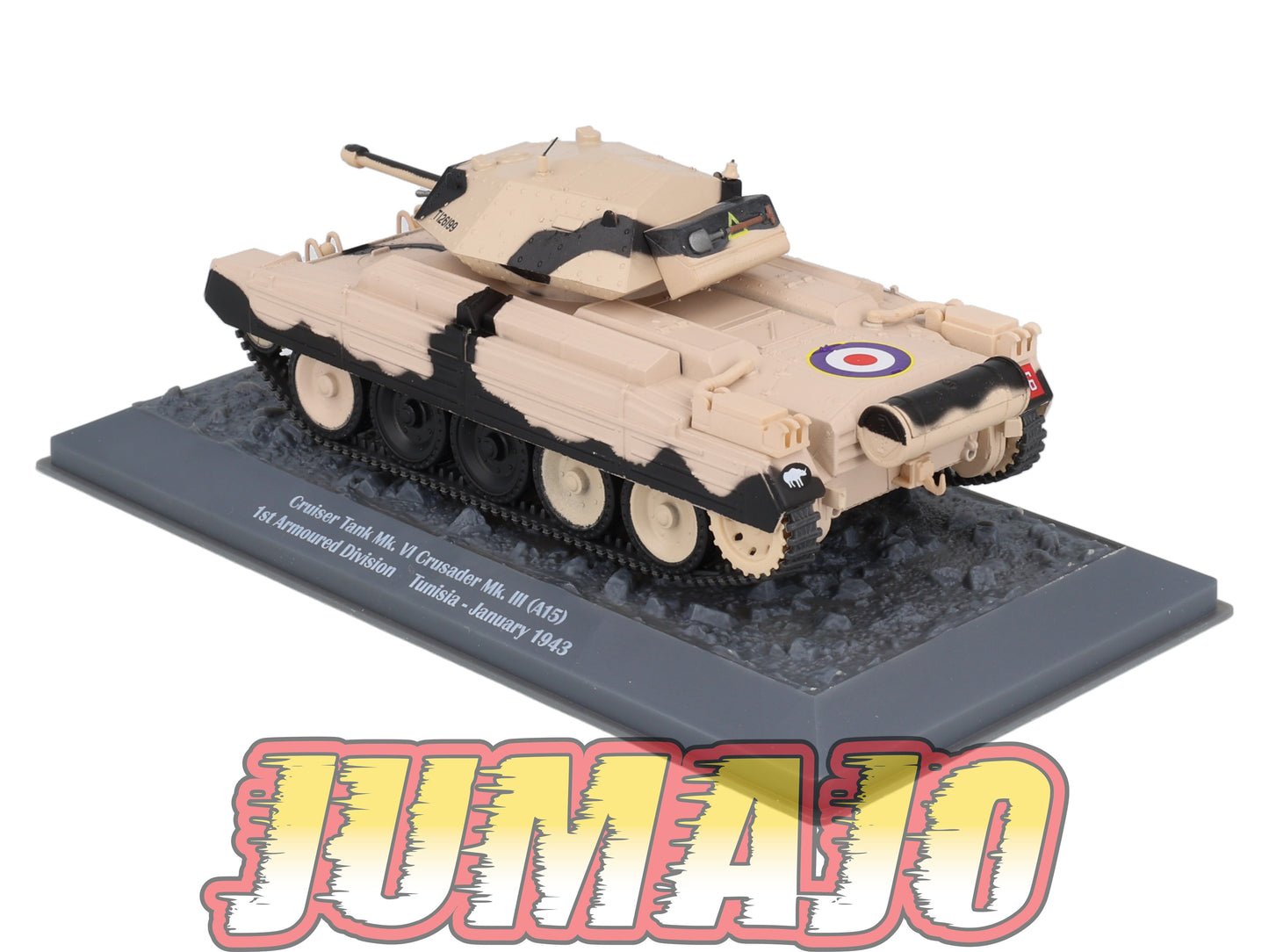 TK79 Tank Altaya IXO 1/43 WW2 : Cruiser Tank Mk. VI Crusader Tunisia 1943 January