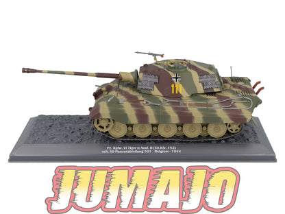 TK7 Tank Altaya IXO 1/43 WW2 : Pz. Kpfw. Tiger SS-Panzerabteilung 501 Belgium 1944
